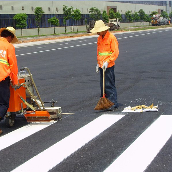 道路斑馬線(xiàn)施工